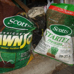 lawn soil and fertilizer